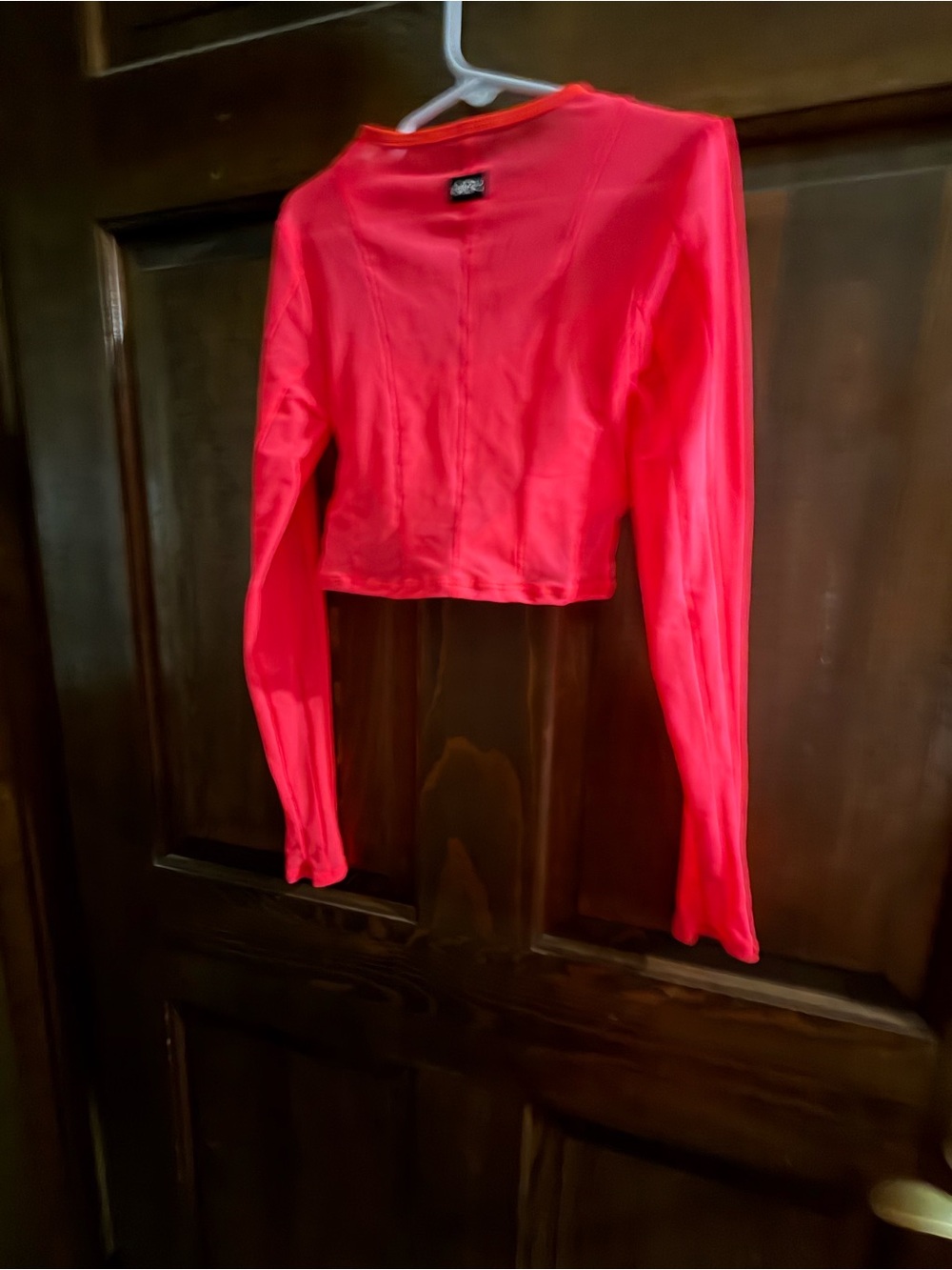 Alter Ego Tiger Friday Bright Firebird Long-Sleeve Crop Top CL